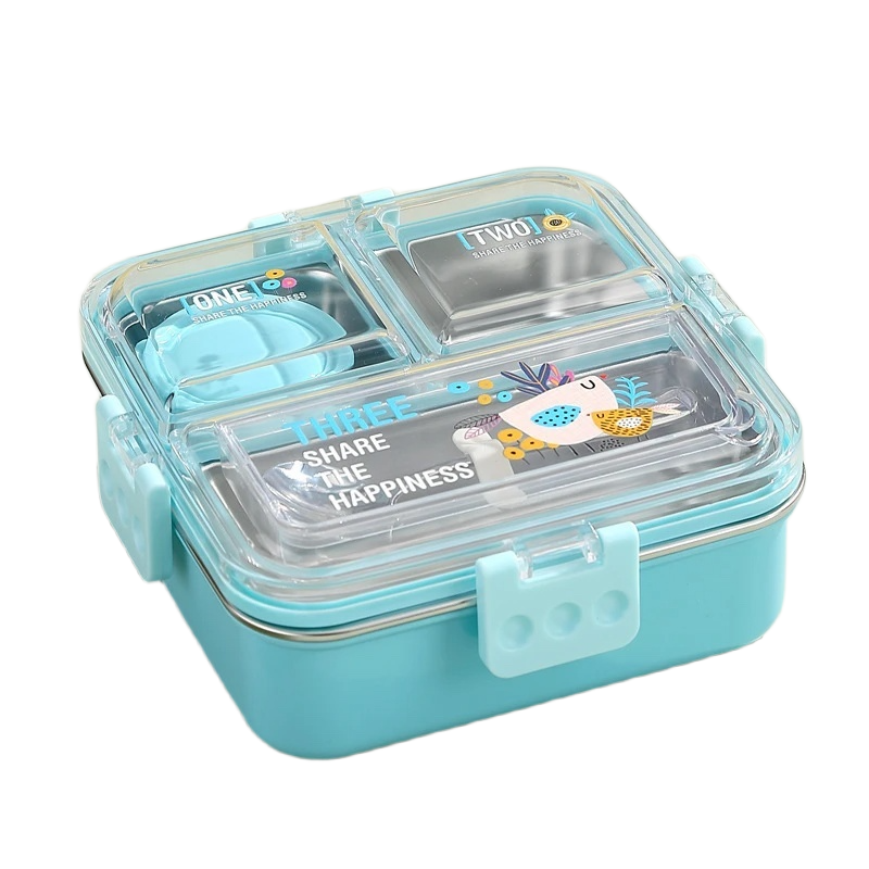 Picture of New 304 Stainless Steel Insulated Lunch Box | Leakproof Thermal Food Container with Compartments