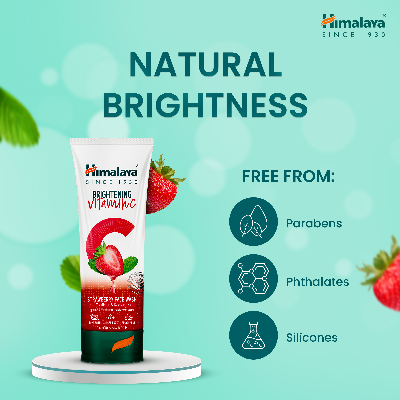 Picture of Himalaya Brightening Vitamin C Strawberry Face Wash 100ml