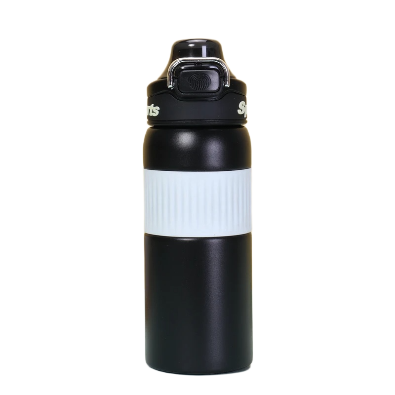 Picture of Black Warrior 304 Stainless Steel Thermos Bottle – 500ml | Insulated Travel Flask with Sleek Matte Finish