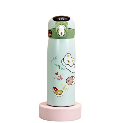 Picture of Smart Cartoon Kids Thermos Cup – 400ml | Fun Insulated Stainless Steel Flask with Leakproof Lid