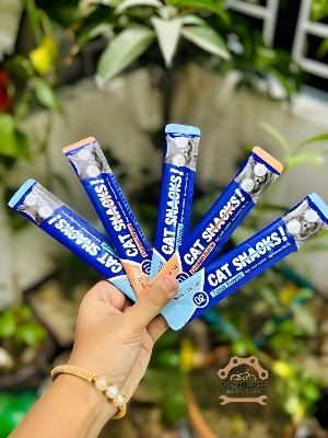 Picture of Cat Snacks treat food , chicken, Tuna, Salmon flavor, Kitten & cat Wet tretty snacks food