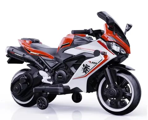 Picture of Rechargeable Yamaha R4000 Bike loading Capacity Upto 55kg for Kids Ride on Bike Baybee Kids Racing Ride On Toy Car For Baby With Curved Seat Baby Bike Kid'S Bike Children Baby Bike For Boys & Girls Age 5-9 Years(Red) Cash On Delivery Available