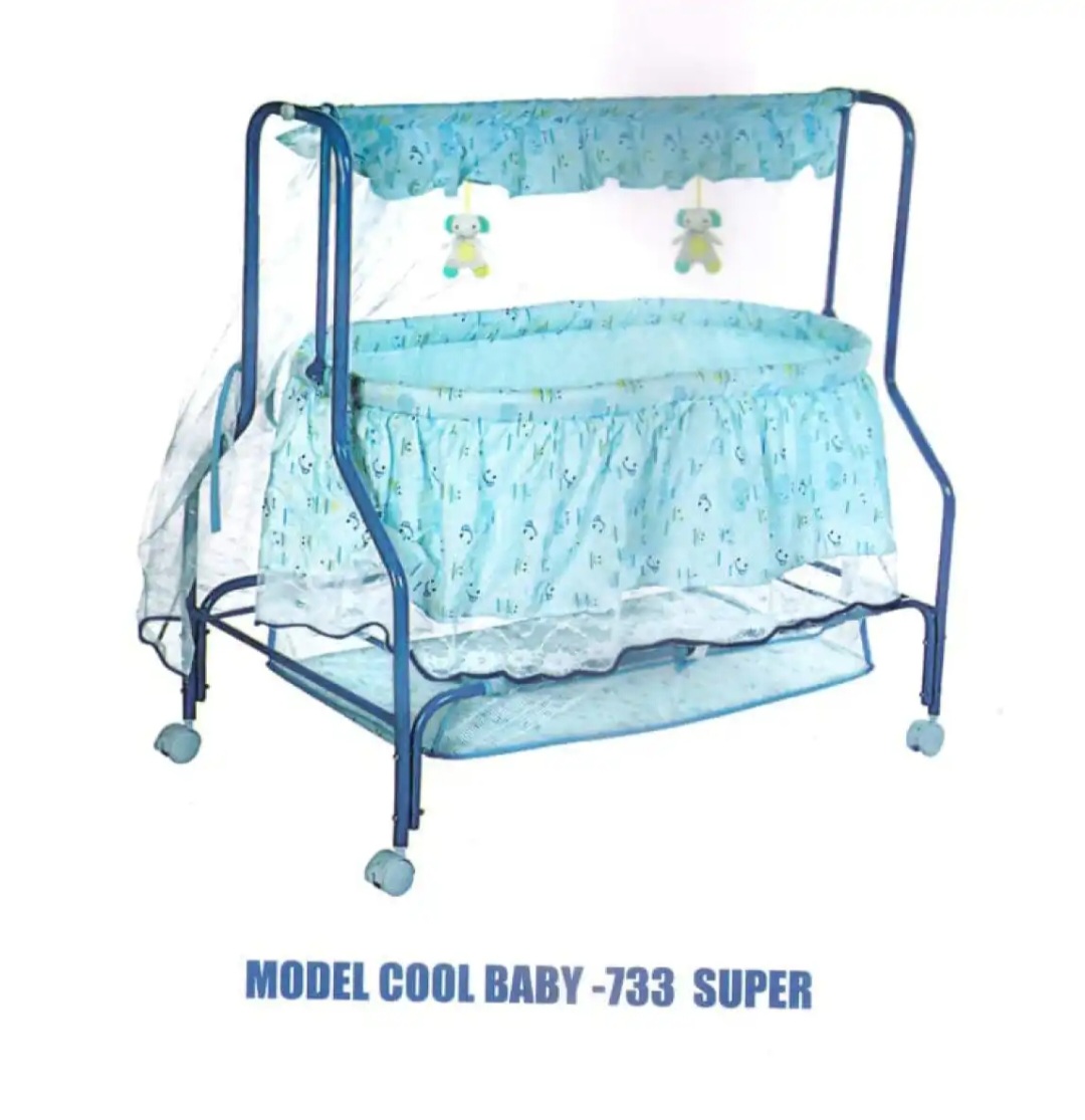 Picture of Dolna Bed For New Born Baby A Cozy Nest Cradle model no 733 Folding dolna bed with mosquito net Bacchader Dolna Baby Dolna