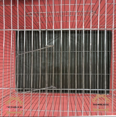 Picture of 18x12 or 20×16 or 24×18 Inches Folding Square 1/2 Inches Gape Cage With Double Tray for Pigeons, Rainbow Budgerigar , Cockatiel, Parrot Australia dove, Albino, lutino red eye , Myna, Tia, Chicken, Duck, Cat, Dog, Rabbit, Quail bird's cage in bangladesh