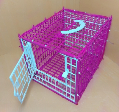 Picture of Small Folding Birds Carrying Cage | Portable Lightweight Travel Cage for Pigeons, Budgerigars, Cockatiels, Parrots, and More | Ideal for Transport and Temporary Housing - Bangladesh