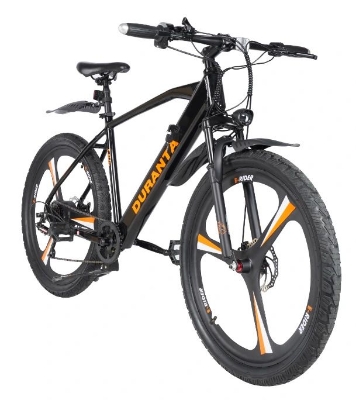 Picture of Duranta E-Rider-201 Battery inside the Frame & Honda Wheel Hub Motor