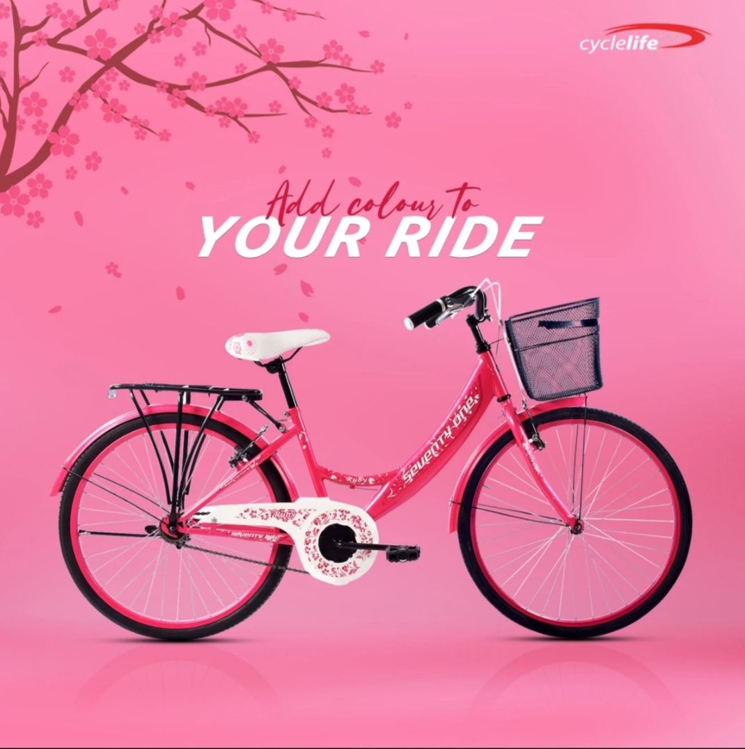 Picture of 24'' or 26'' ladies cycle 71 ruby ,Meghna cycle