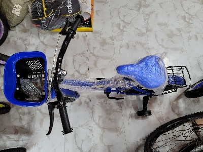 Picture of 16 inchi Aluminum baby cycle single speed With Back Carrier Mudguard and Basket