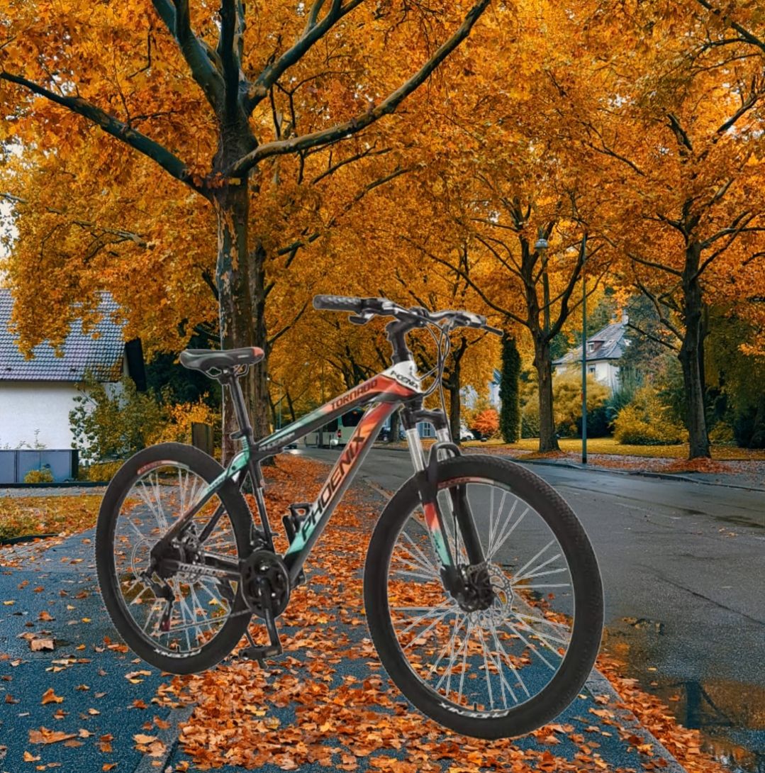 Picture of Phoenix Tornado 26-Inch 3×8 Gear 24-Speed Bicycle - Smooth Riding Experience For Cyclists Of All Levels