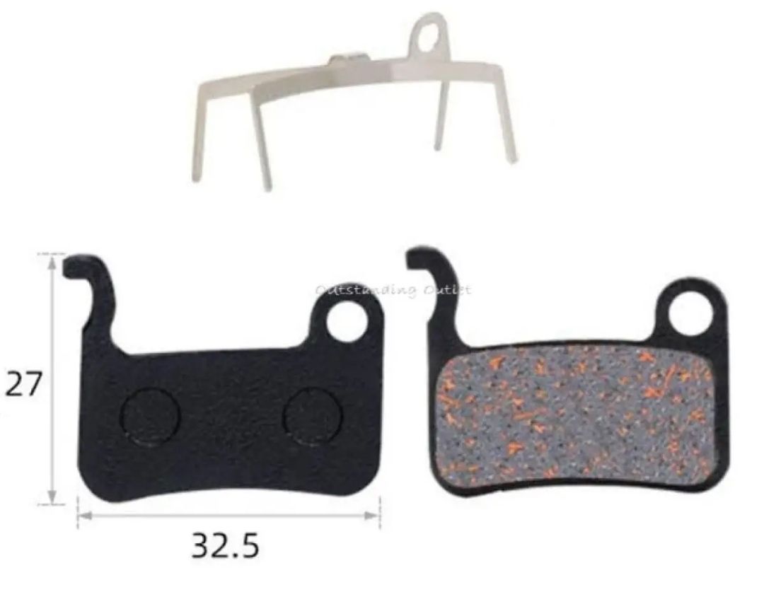 Picture of Bicycle Disc Brake Pads. Cycle 02S Pads. BB7 Brake Pads ( (With Spring )