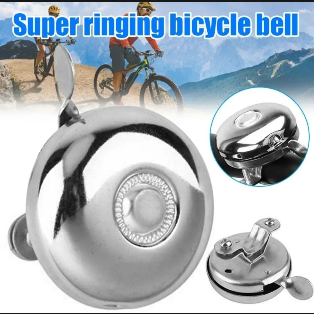 Picture of Bicycle Classic Stainless Steel Bell (Ultra Loud Sound)