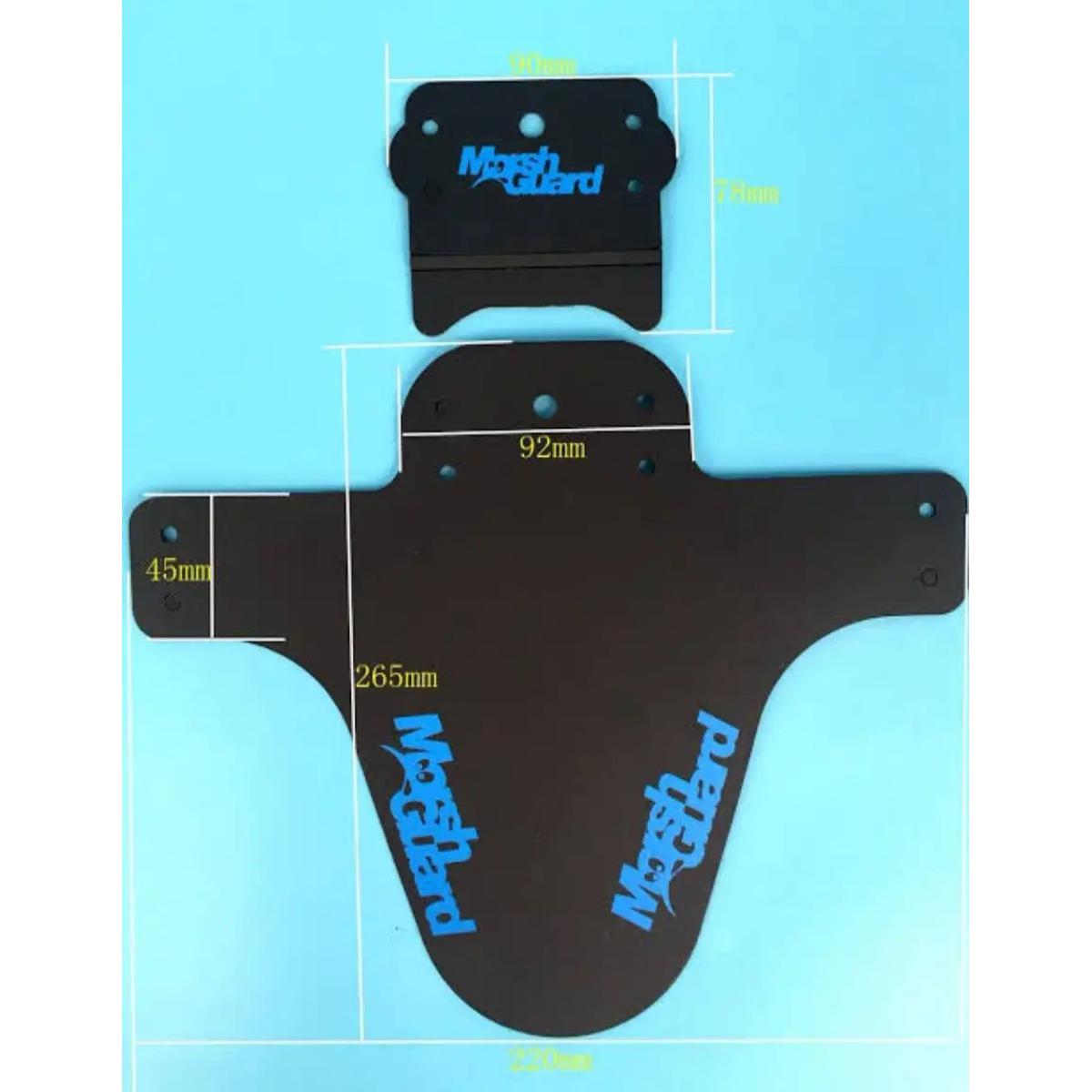 Picture of High Quality Bicycle Mashguard. Mountain Bike Fenders. Stylish Mudguard (Blue Color)