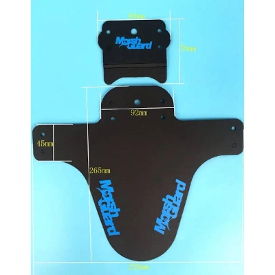 Picture of High Quality Bicycle Mashguard. Mountain Bike Fenders. Stylish Mudguard (Blue Color)
