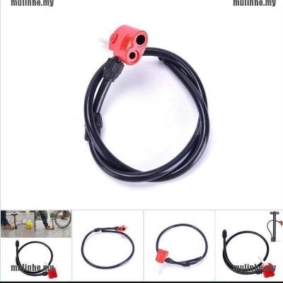 Picture of Bicycle & Ball Pumper Connection. Pumper pipe. Cycle er pumper er pipe.