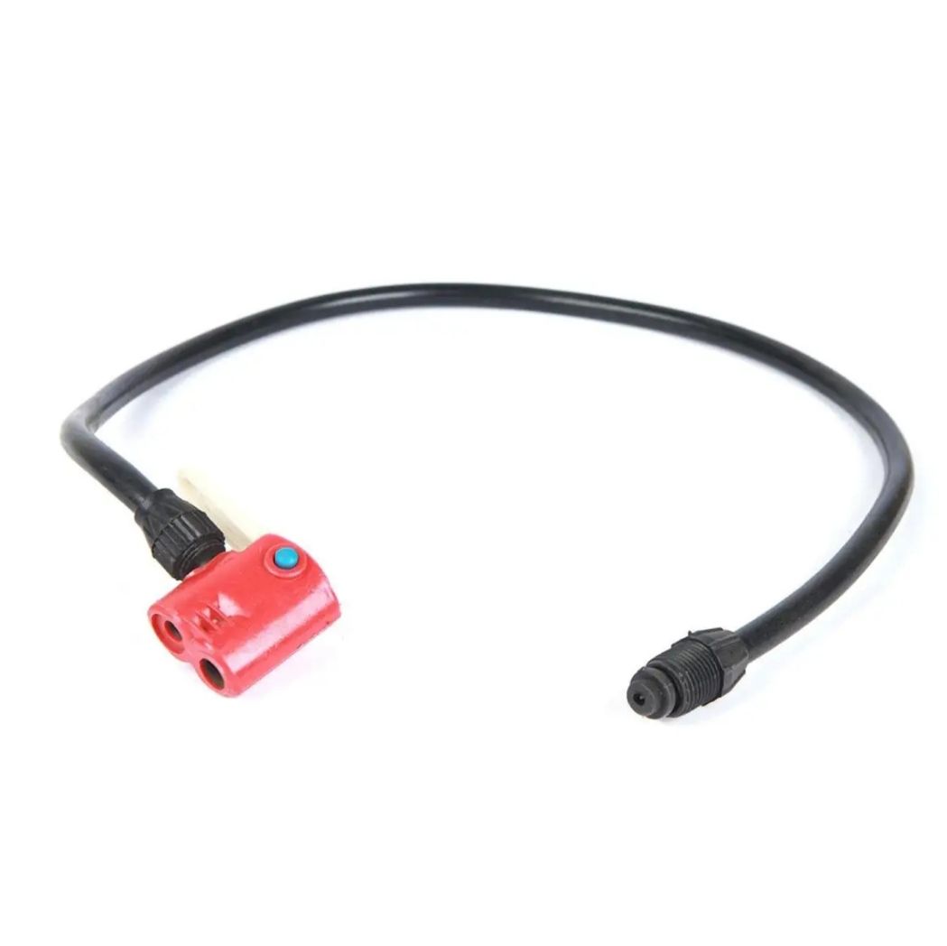 Picture of Bicycle & Ball Pumper Connection. Pumper pipe. Cycle er pumper er pipe.