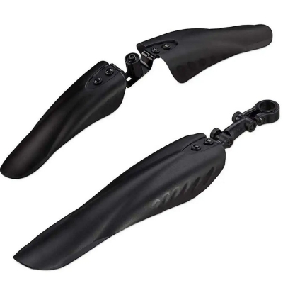 Picture of Bicycle Mudguard Set. Front Rear Mountain Bike Mud Guard MTB Mudguard Black For Bicycle Bike