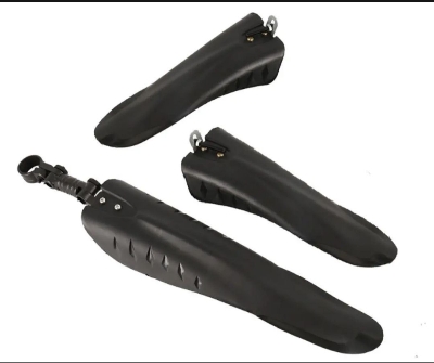 Picture of Bicycle Mudguard Set. Front Rear Mountain Bike Mud Guard MTB Mudguard Black For Bicycle Bike