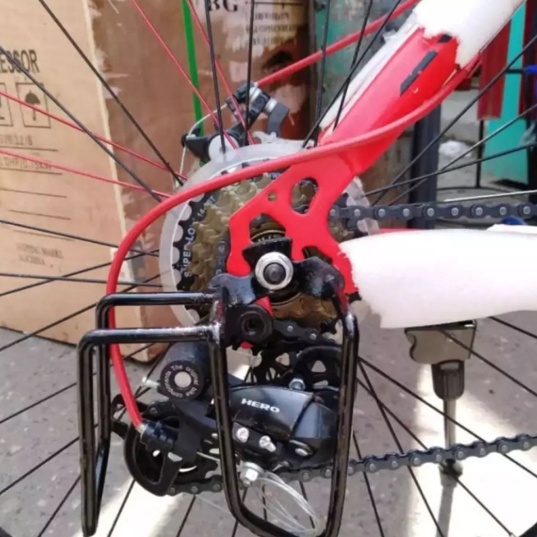 Picture of Bicycle Gear Protector Rear Derailleur Double Guard , Derailleur Protector