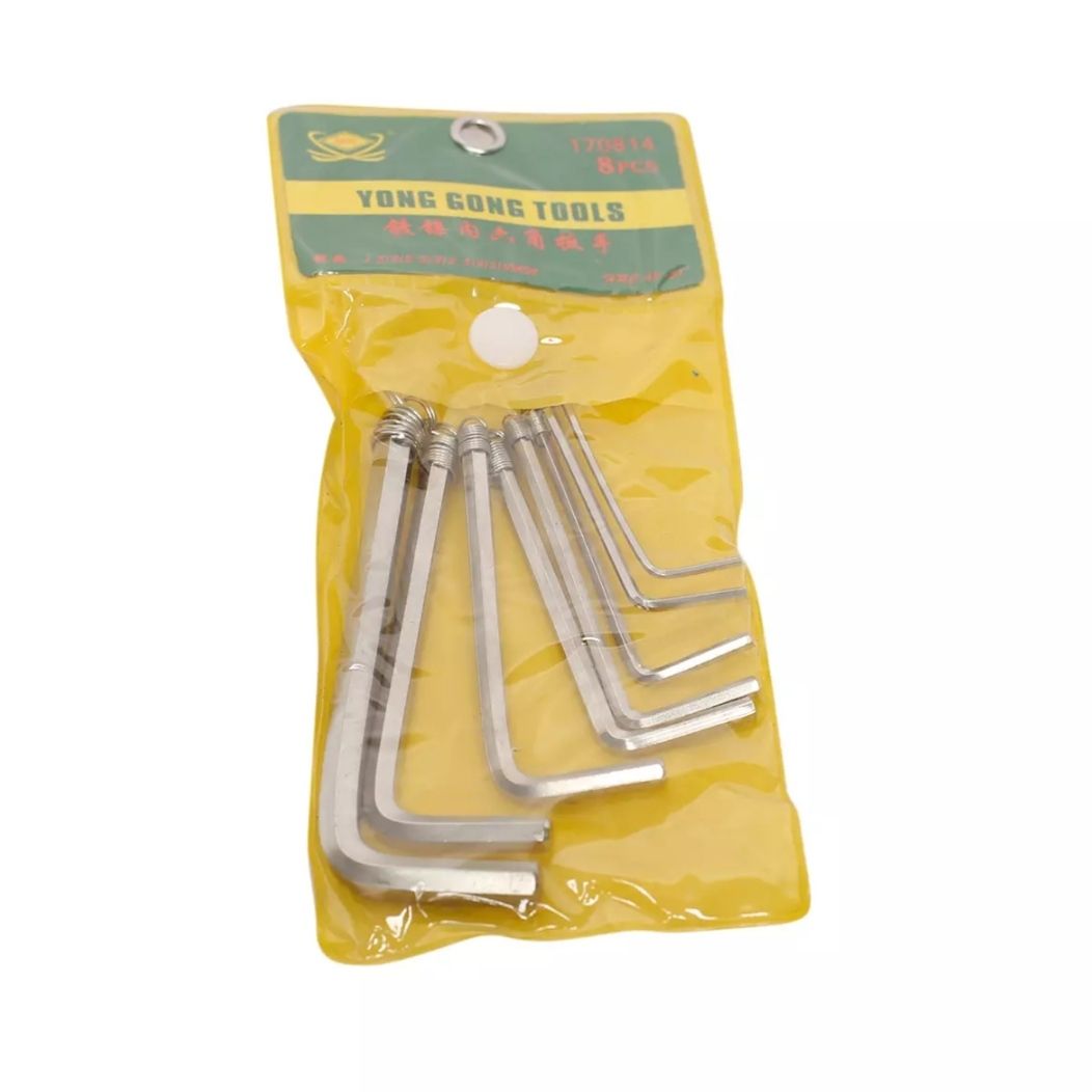 Picture of 8 in 1 Bike Bicycle Repair Tool Set Bicycle 8 Sizes Hex Key Outdoor Cycling Supply Cycle Allen Key Tools