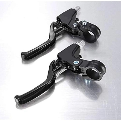 Picture of 1 Pair Lightweight Aluminum Bicycle Brake Handle 2-Finger Mountain Bike Cycling Brake Levers Bike