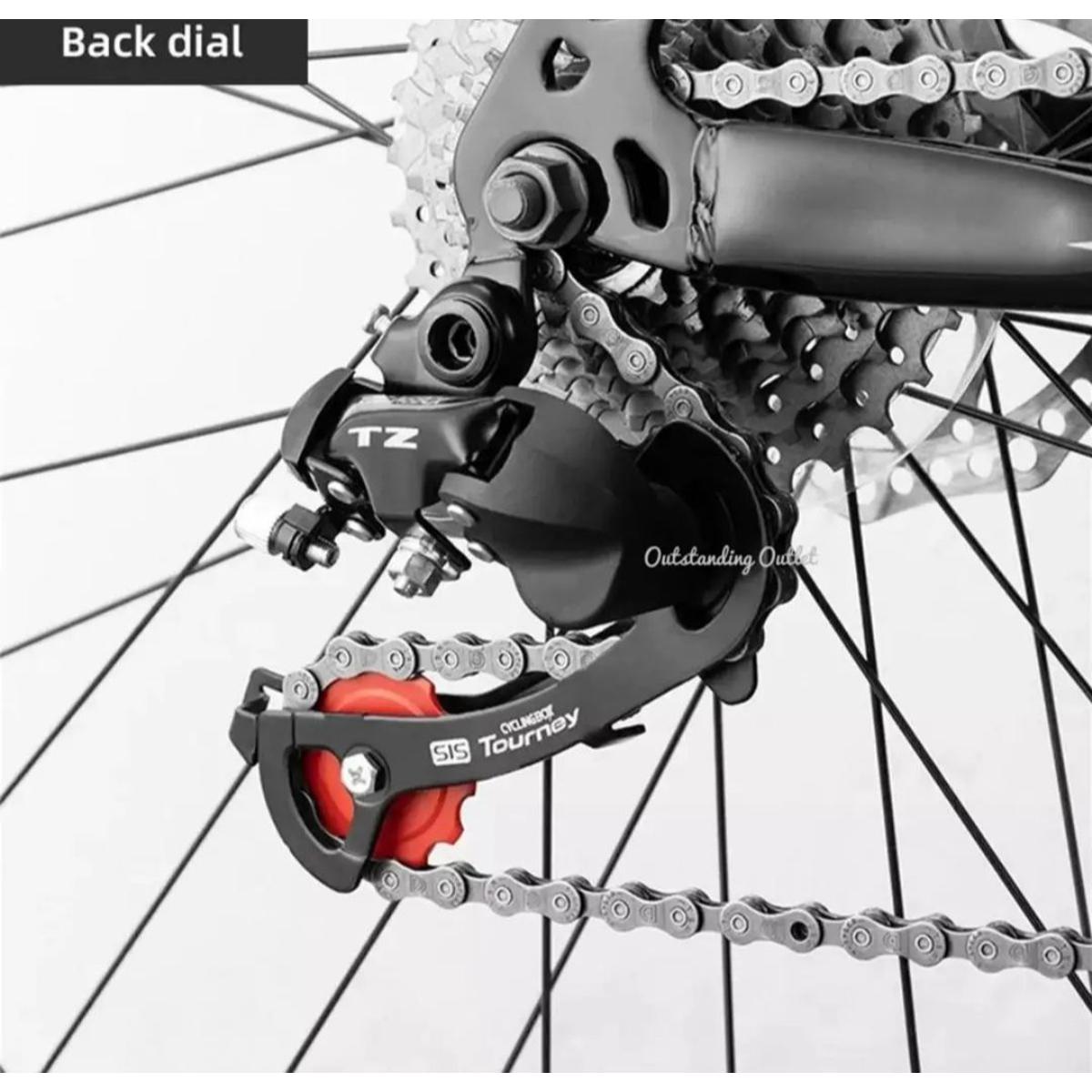 Picture of Shimano TZ 6/7 speed rear Derailleur/ Gear changer bicycle accessories - সাইকেল