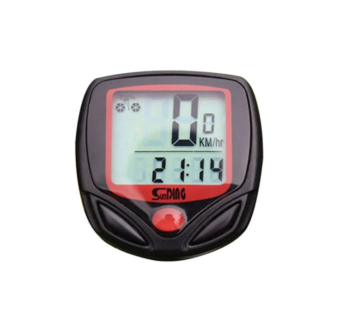 Picture of Cycle Speedometer. Waterproof Bicycle Bike Cycle LCD Display Digital Computer Speedometer