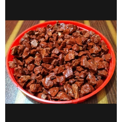 Picture of 10Kg Red Color Stone or Aquarium, Rock Gardens, Cactus Pot, Bamboo Plants, Bonsai Trees Decoration