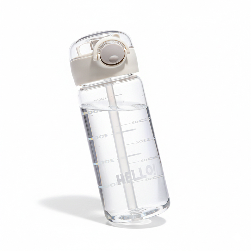 Picture of Aesthetic Food-Grade Straw Cup | Minimalist Reusable Tumbler for Cold Drinks – 500ml