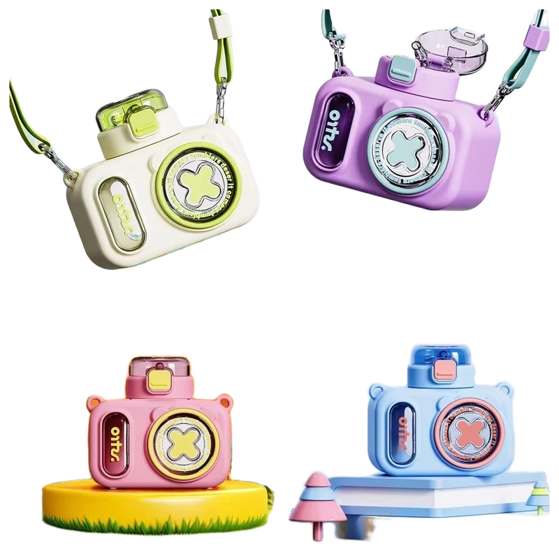 Picture of Plastic Baby Straw Training Cup with Handles | Leak-Proof Sippy Cup for Toddlers – 240ml