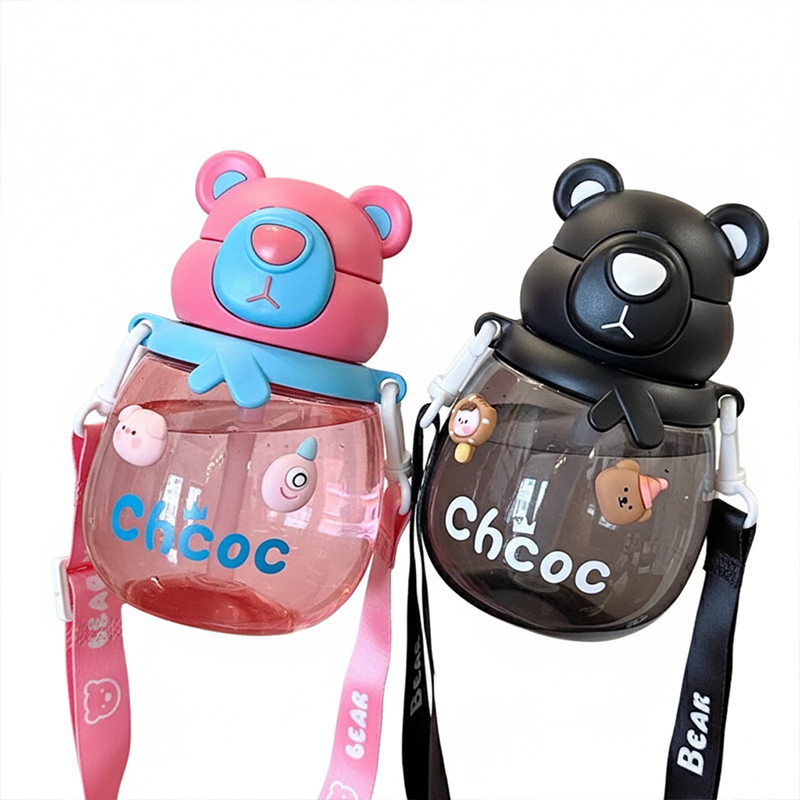 Picture of New Gradient Color Flower Tea Cup – Elegant Glass Cup with Lid & Infuser – 450ml