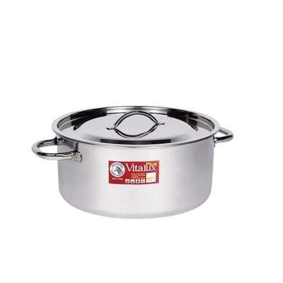 Picture of Vitalux Large Stainless Steel Stock Pot 32x19cm – Model 171315