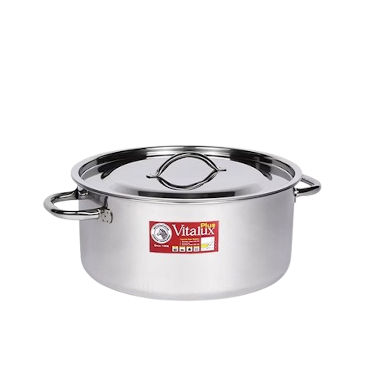 Picture of Vitalux Stainless Steel Stock Pot 32x19cm – Model 171315