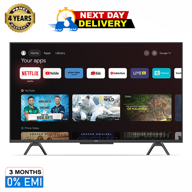 Picture of Vision 43” QLED  Google TV 4K RQ1 Galaxy Pro