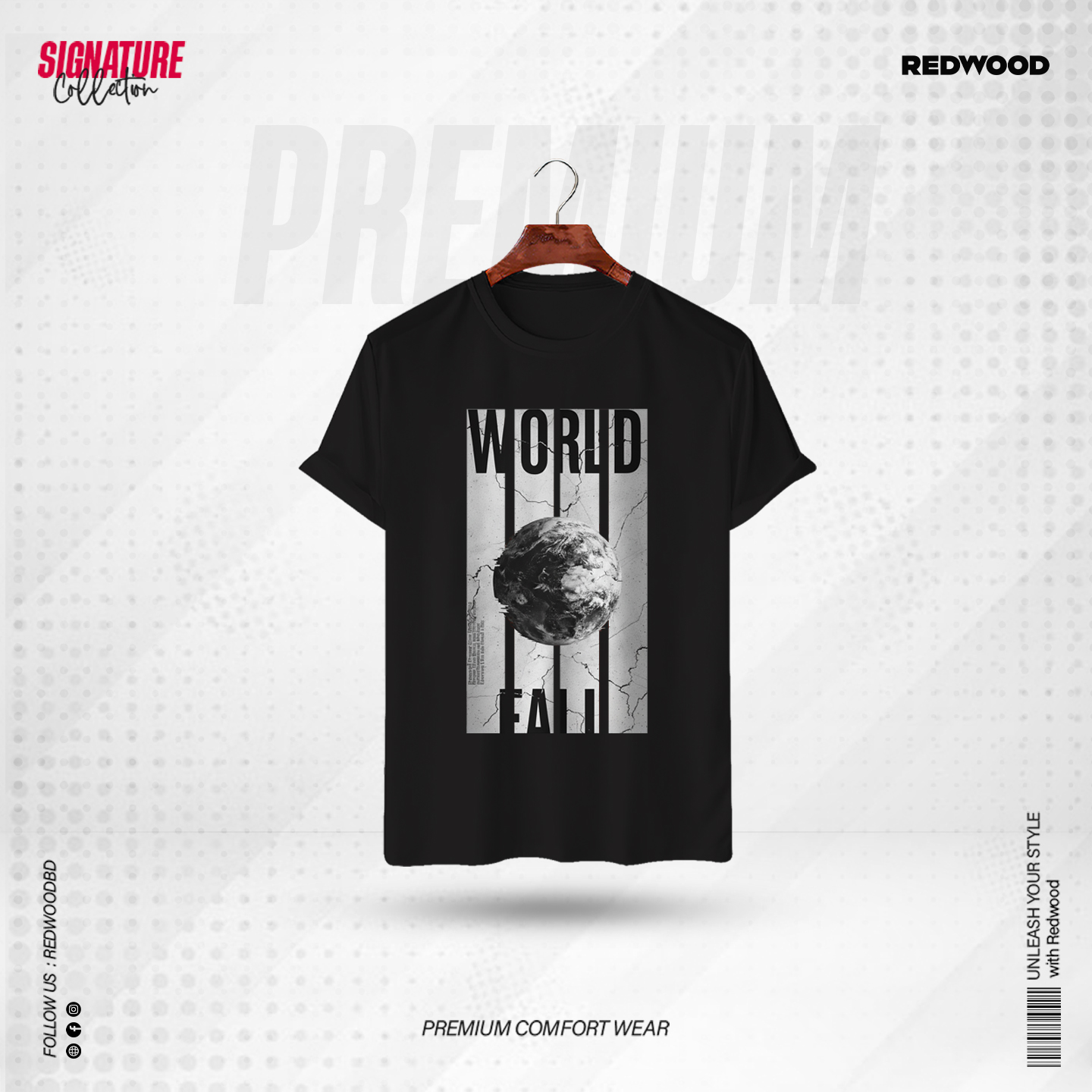 Picture of REDWOOD Premium T-Shirt - World Fall