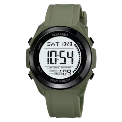 Picture of Skmei 2455 Men’s Olive Green Digital Watch