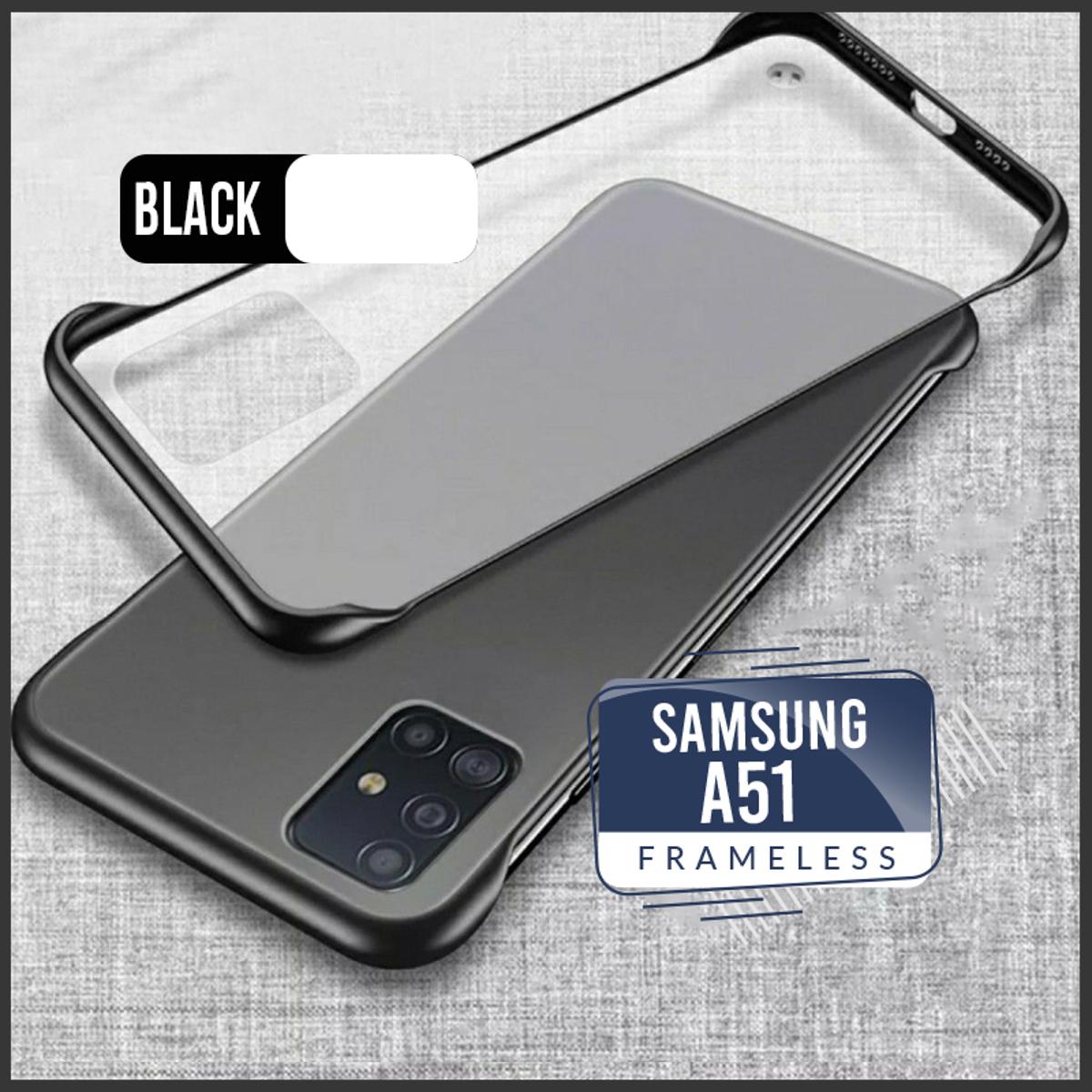 Picture of Samsung Galaxy A51 Frameless Matte Transparent Back Cover