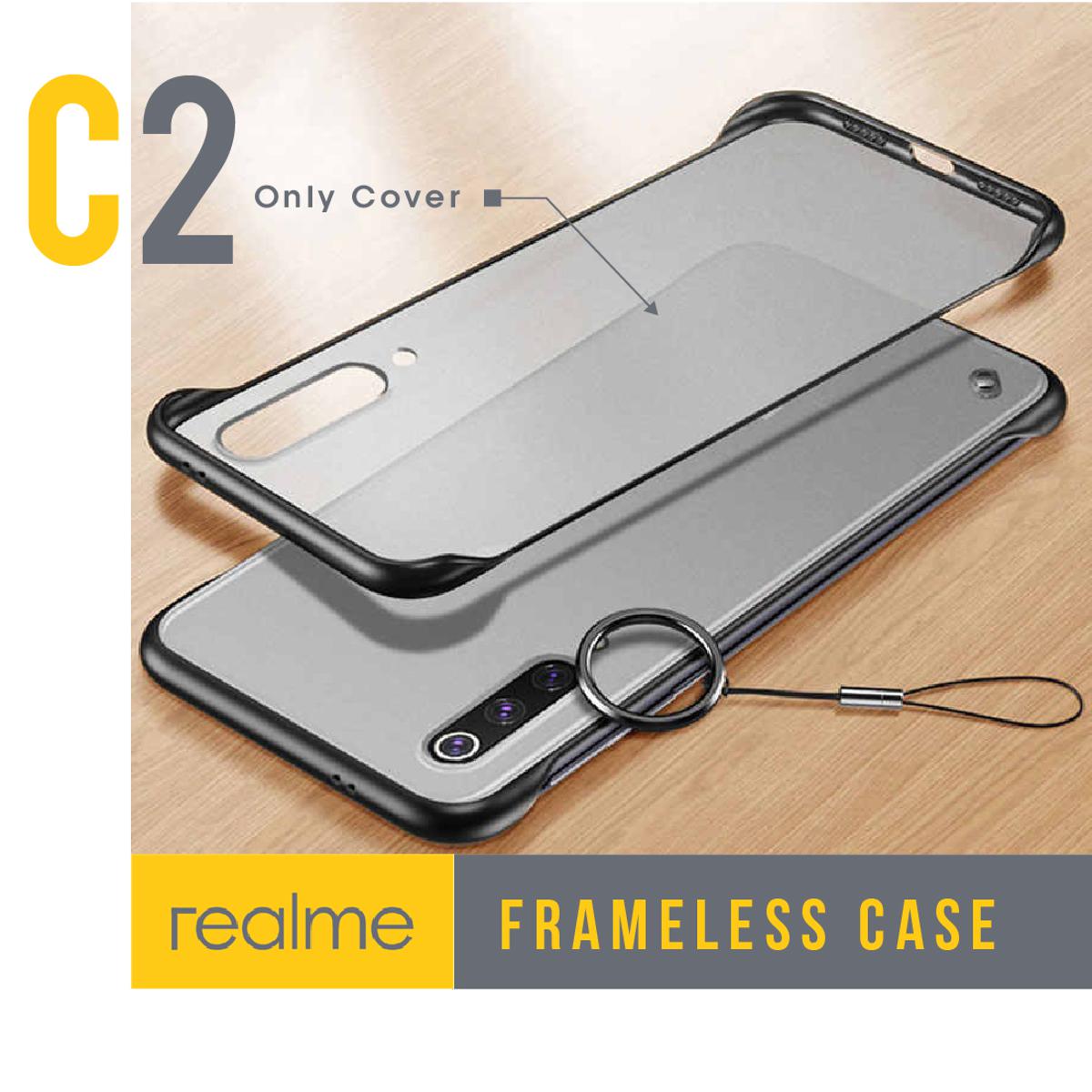 Picture of Realme C2/A1k Frameless Matte Transparent Back Cover