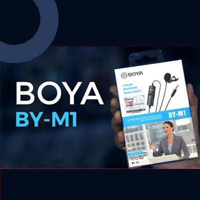 Picture of BOYA BY M1 Microphone Boya Professional Microphone For Mobile & Dslr