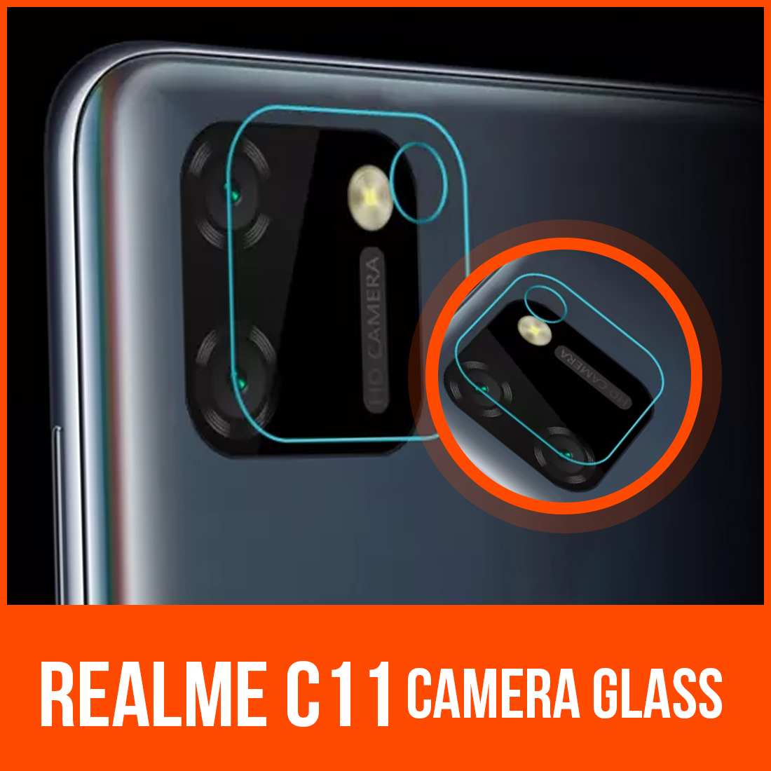 Picture of For Realme C11 Camera Glass Lens Protector