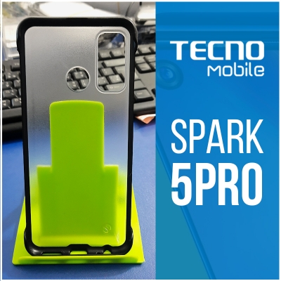 Picture of Frameless Case For TECNO Spark 5 Pro Matte Transparent Back Cover