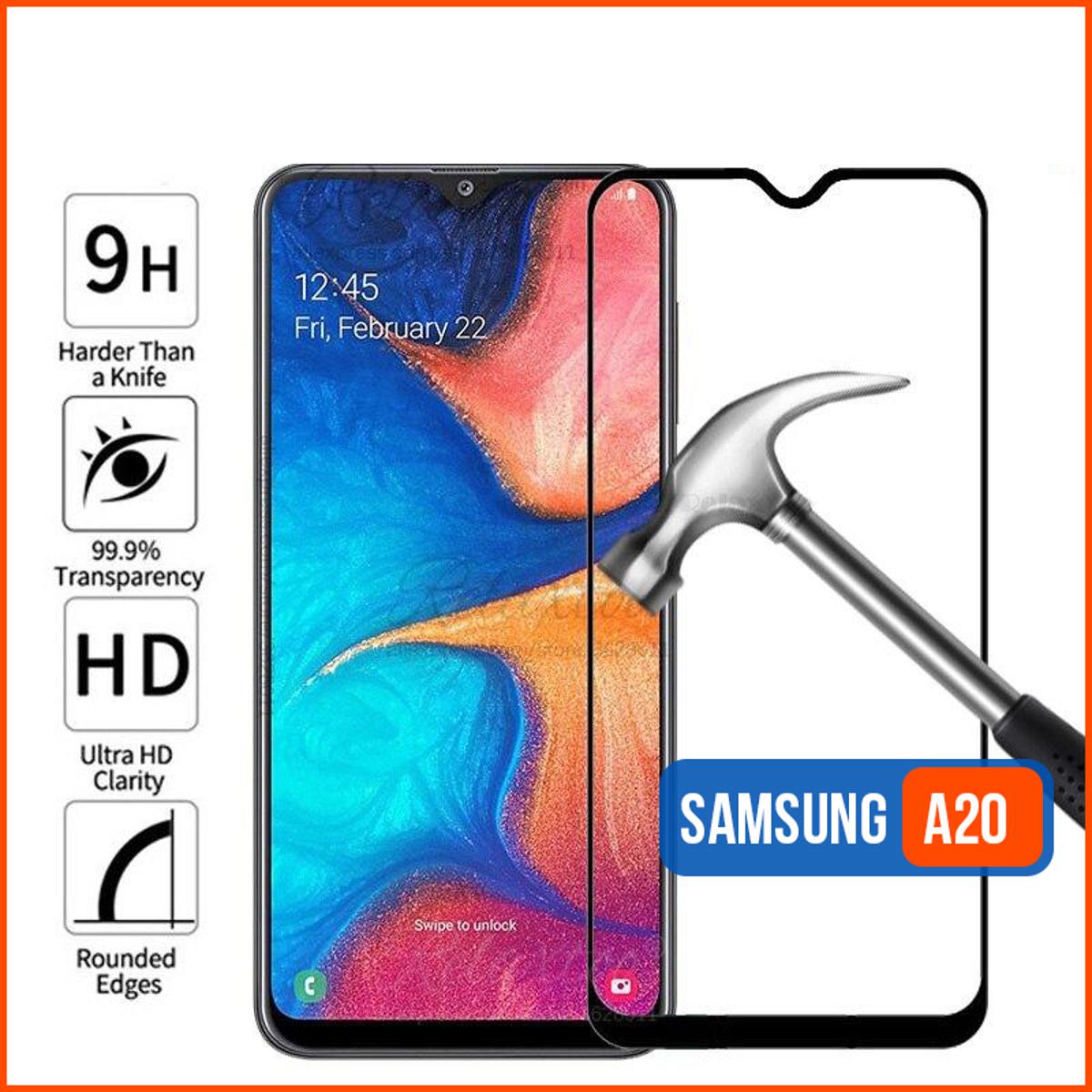 Picture of For Samsung A20 Tempered Glass Screen Protector