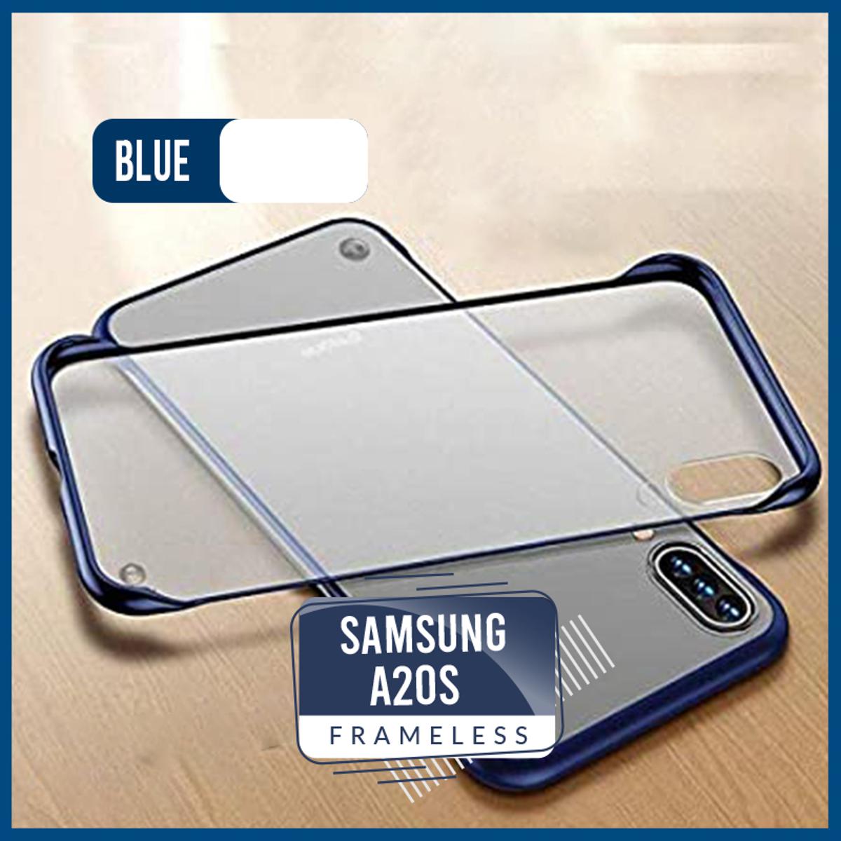 Picture of Samsung Galaxy A20S Frameless Matte Transparent Back Cover