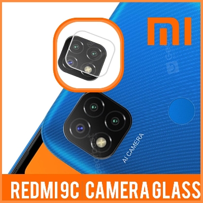 Picture of For Xiaomi Redmi 9C Back Camera Lens Rear Camera Screen Protector Protective Film Tempered Glass