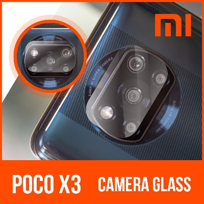 Picture of For Xiaomi Poco X3 Pro / Poco X3 / X3 NFC Back Camera Lens Protector - Transparent