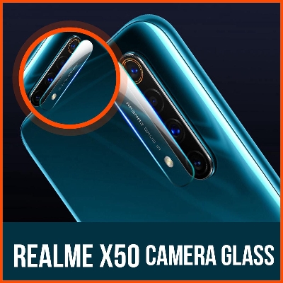 Picture of For Realme X50 Camera Glass Lens Protector Tempered Glass
