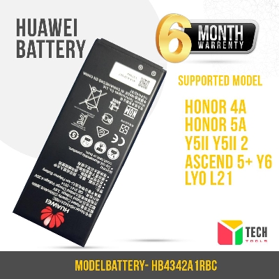 Picture of Huawei y5ii y5 ii 2 ascend 5 + y6 honor 4a এর জন্য huawei hb4342a1rB ব্যাটারি