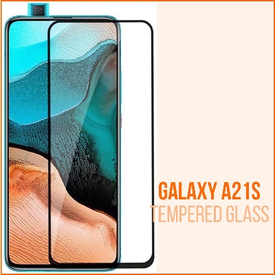 Picture of for Samsung Galaxy A21s Screen Protector Tempered Glass