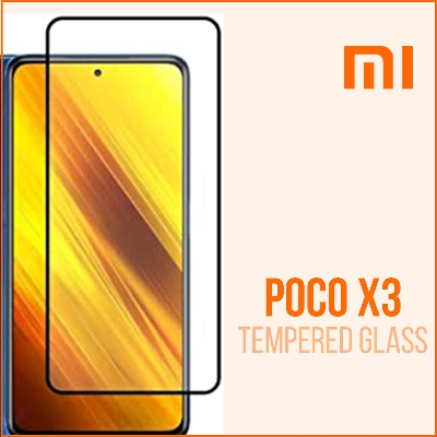 Picture of For Xiaomi Poco X3 Screen Protector Tempered Glass