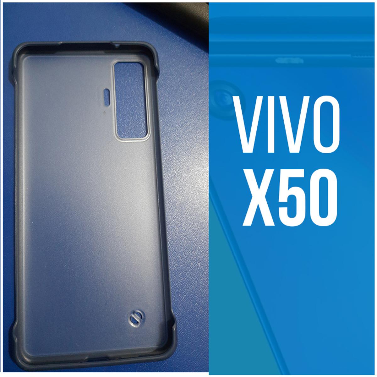 Picture of For Vivo X50 Transparent mobile back cover Slim Frameless Case - Phone Back Cover
