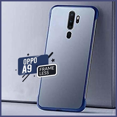 Picture of OPPO A9 2020 OPPO A5 2020 Luxury Frameless Transparent Case Shock Proof Ultra Thin Bumper Hard PC Back Cover - Phone Back Cover